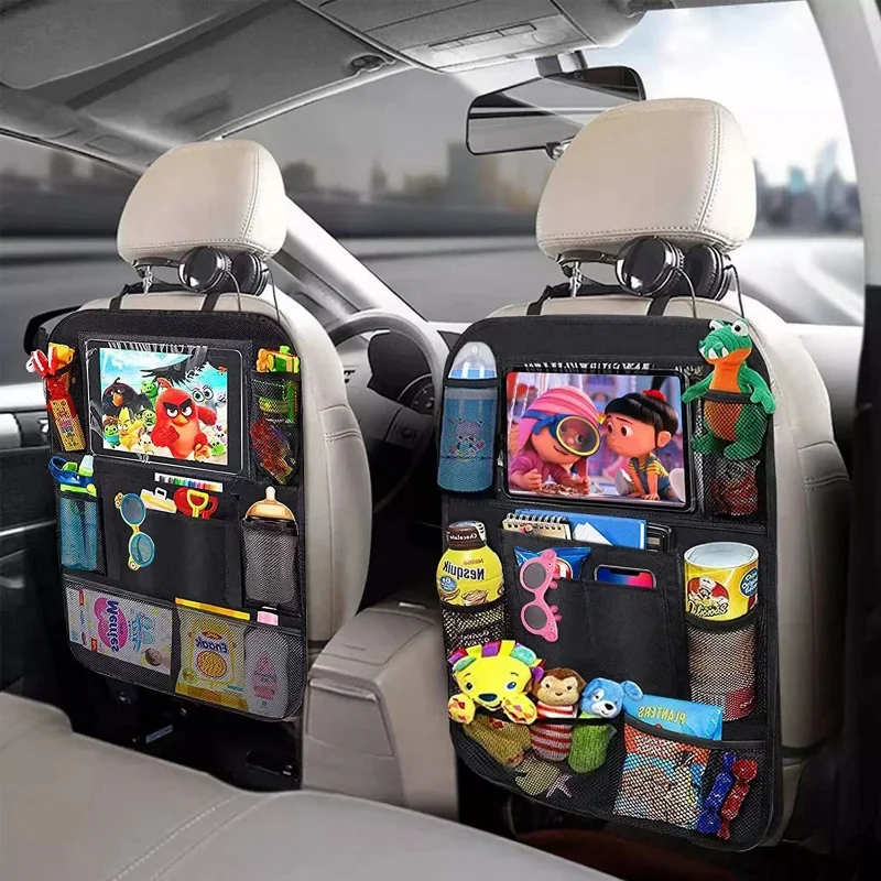 Tablet Cover Accessories - Auto Rücksitz Organizer mit Touchscreen Tablet