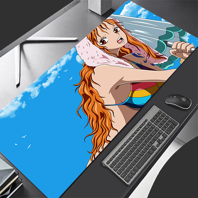 Tablet Cute Accessories - Mauspad One Piece Langlebiges Anime-Gaming-Zubehör Gabinete