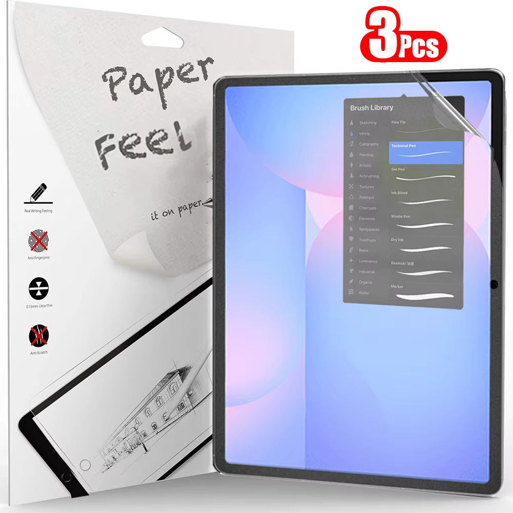 Paper Feel Screen Film - 3 Stück Papiergefühl wie Displayschutzfolie für