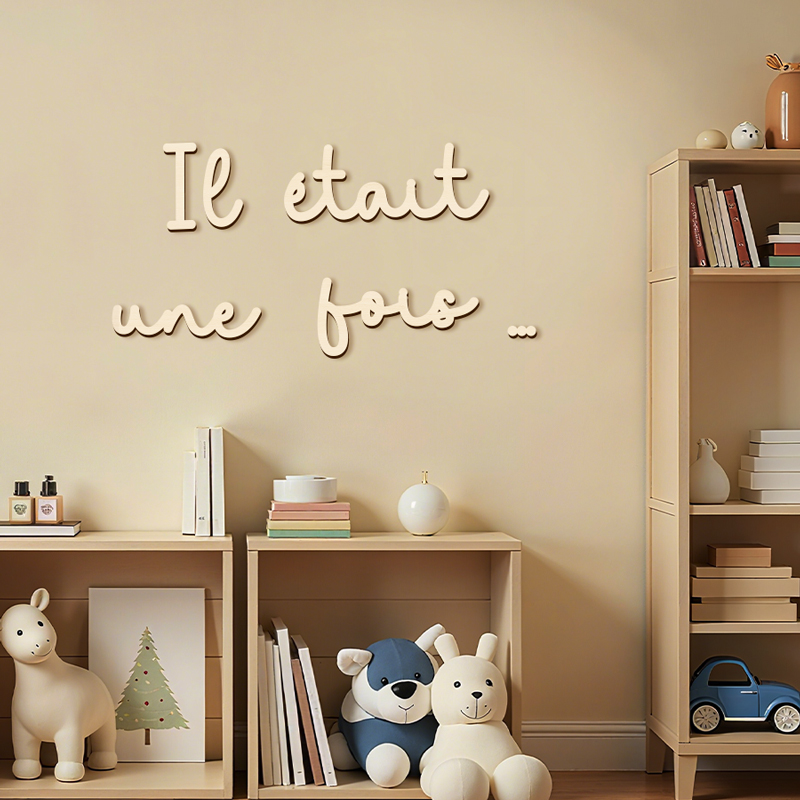 Nook Tablet Accessories - „Once Upon A Time“-Schild, Wandaufkleber aus