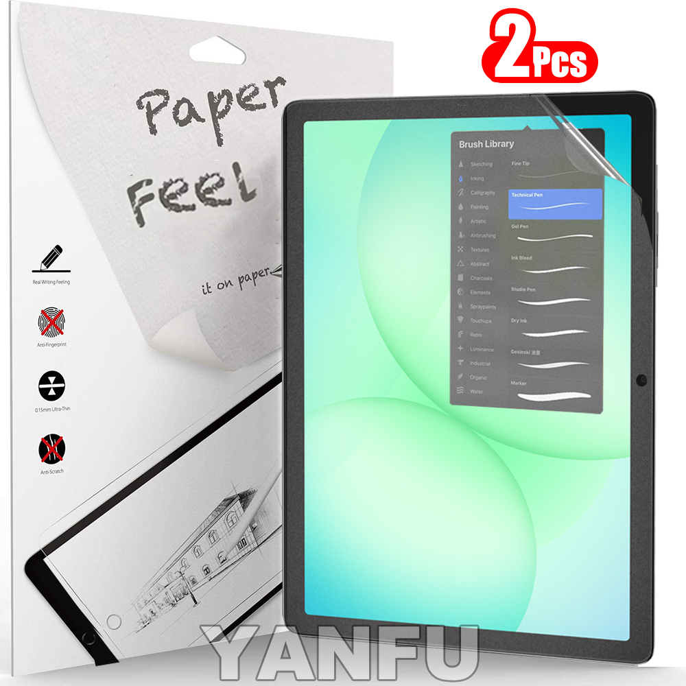 Paper Feel Screen Film - 2 Stück Papier-ähnlicher Displayschutz für Samsung