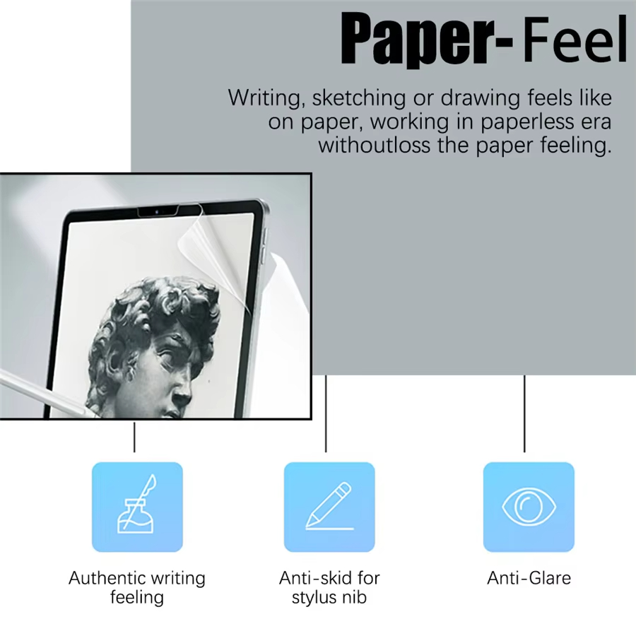 Displayschutzfolie aus Papierg – Paper Feel Screen Film Bewertung und Preis