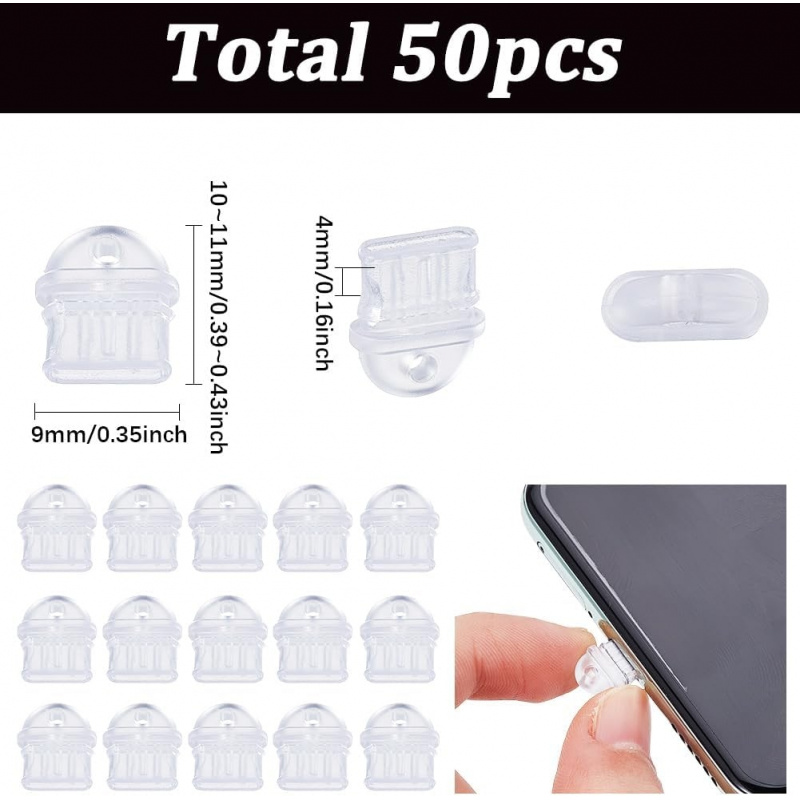 50 Stück Typ-C Staubschutz-Ste – Tablet Cover Accessories Bewertung und Preis