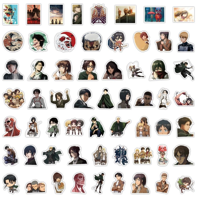 60 Stück Attack on Titan Anime – Tablet Cute Accessories Bewertung und Preis