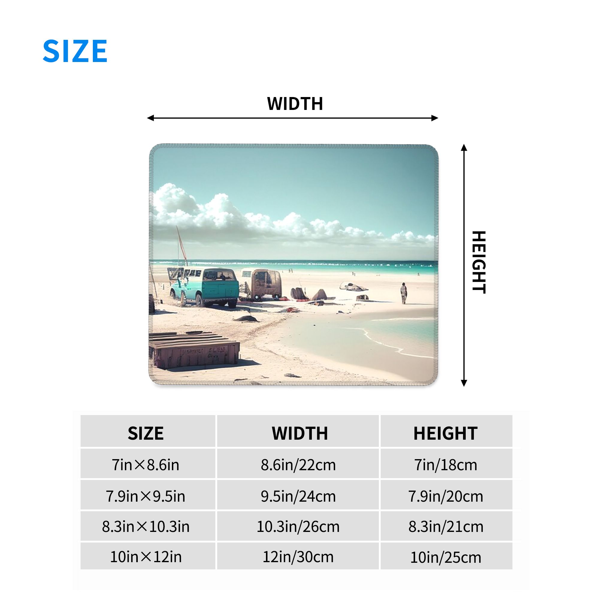 Einzigartige Strandlandschaft  – Office Table Accessories Unique Bewertung und Preis