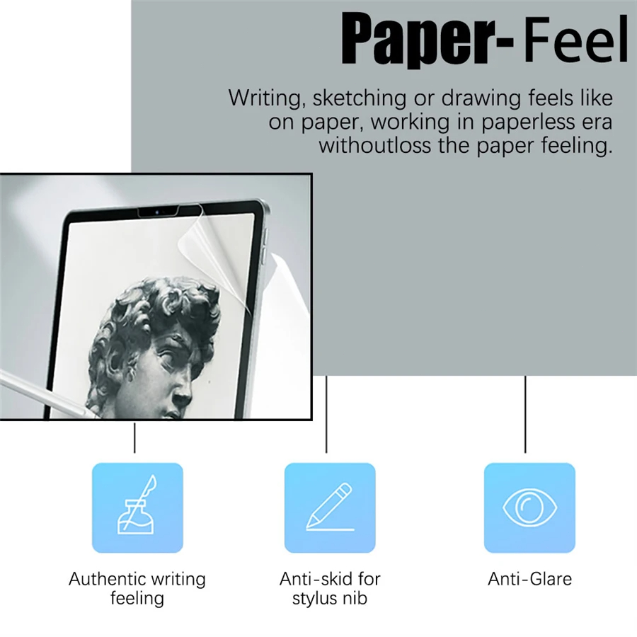 3 Stück Papiergefühl wie Displ – Paper Feel Screen Film Bewertung und Preis